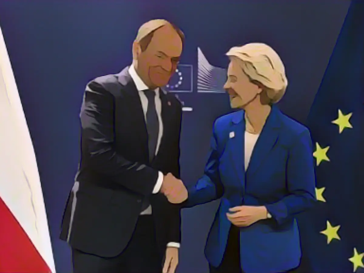 Von der Leyen welcomes Tusk back into the "European family"