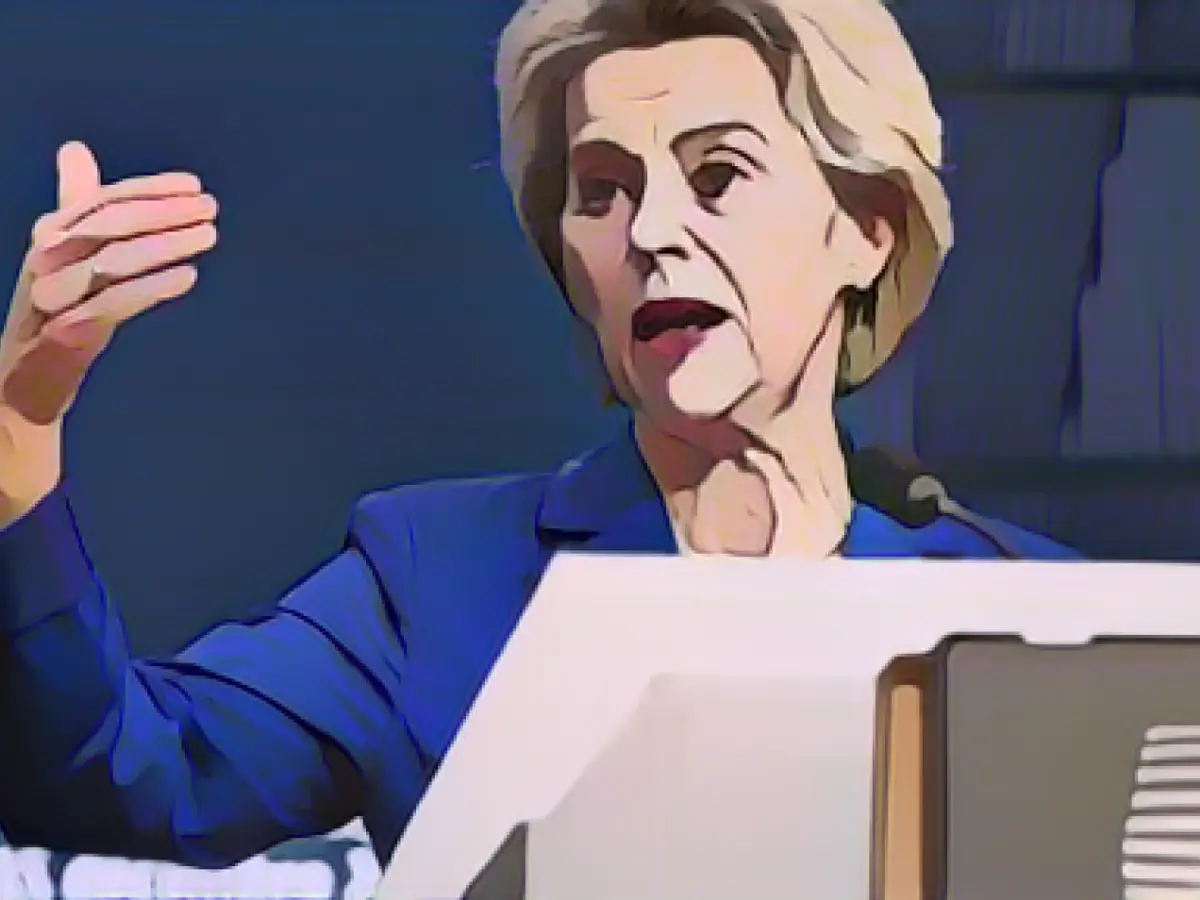 Von der Leyen promises solution for blocked Ukraine aid