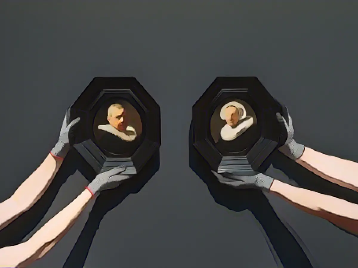 Long-lost Rembrandt portrait, thought to be the artist's smallest, is on display in the Netherlands