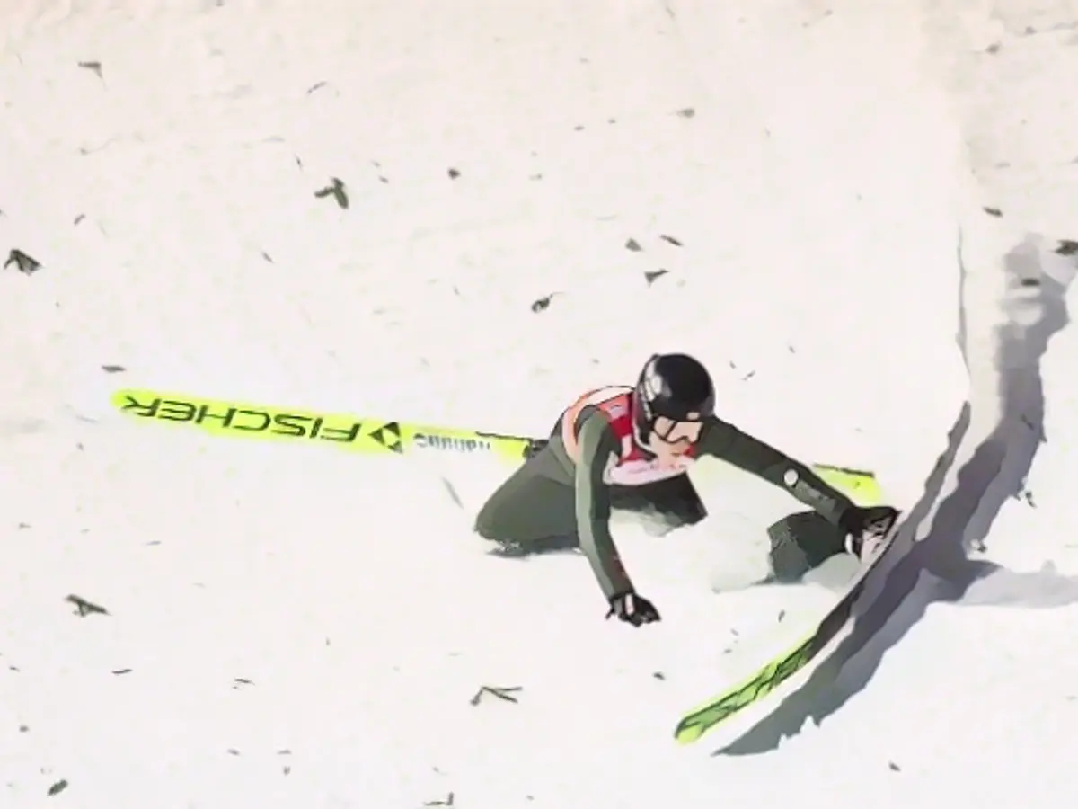 Very bad fall overshadows ski jumping in Engelberg