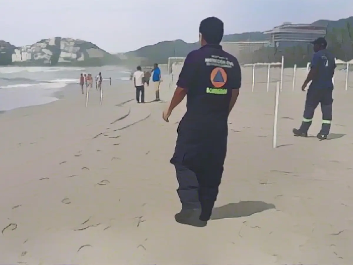 "Unidentified animal" bites beach vacationer to death