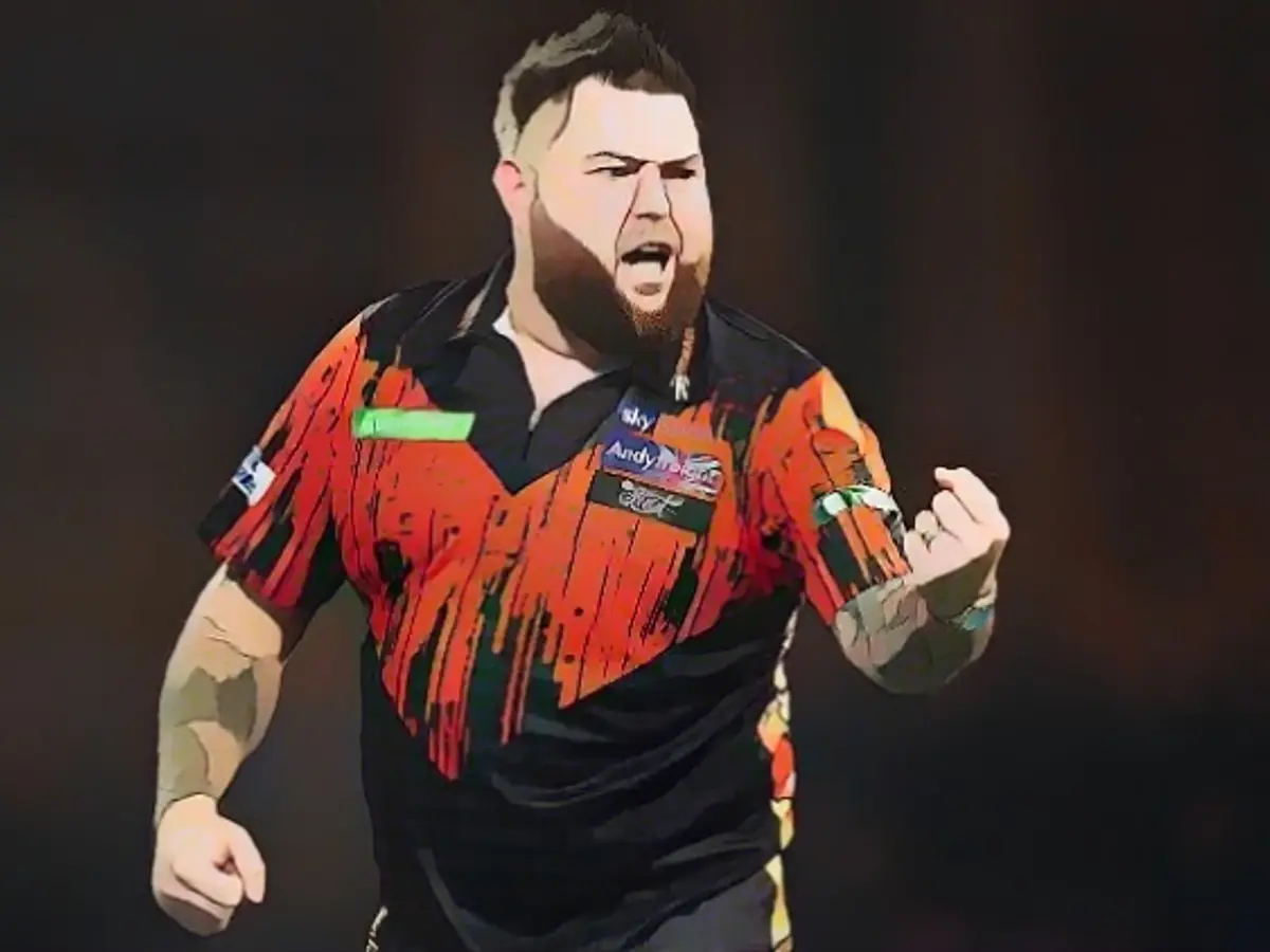 Almost-disaster is a good sign for darts world champion