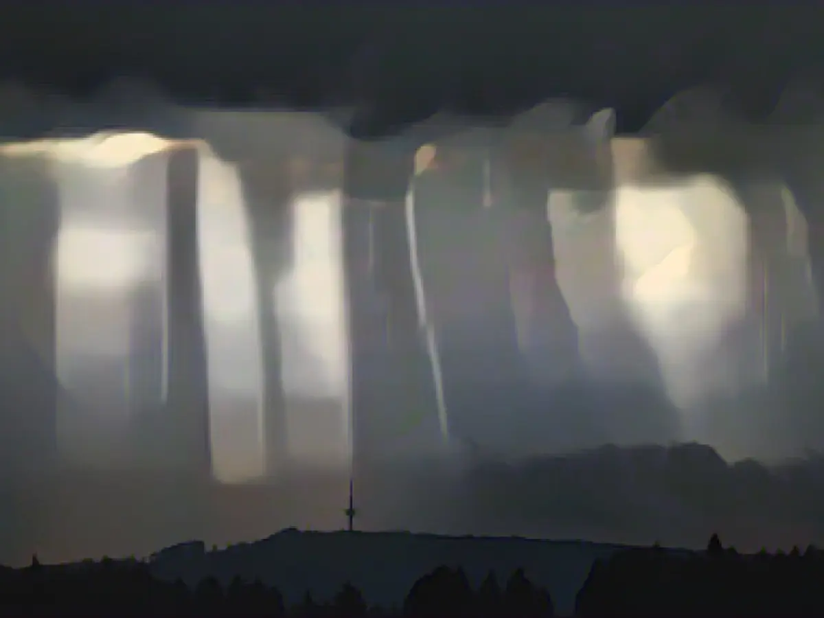 Clouds and occasional sunshine in Thuringia