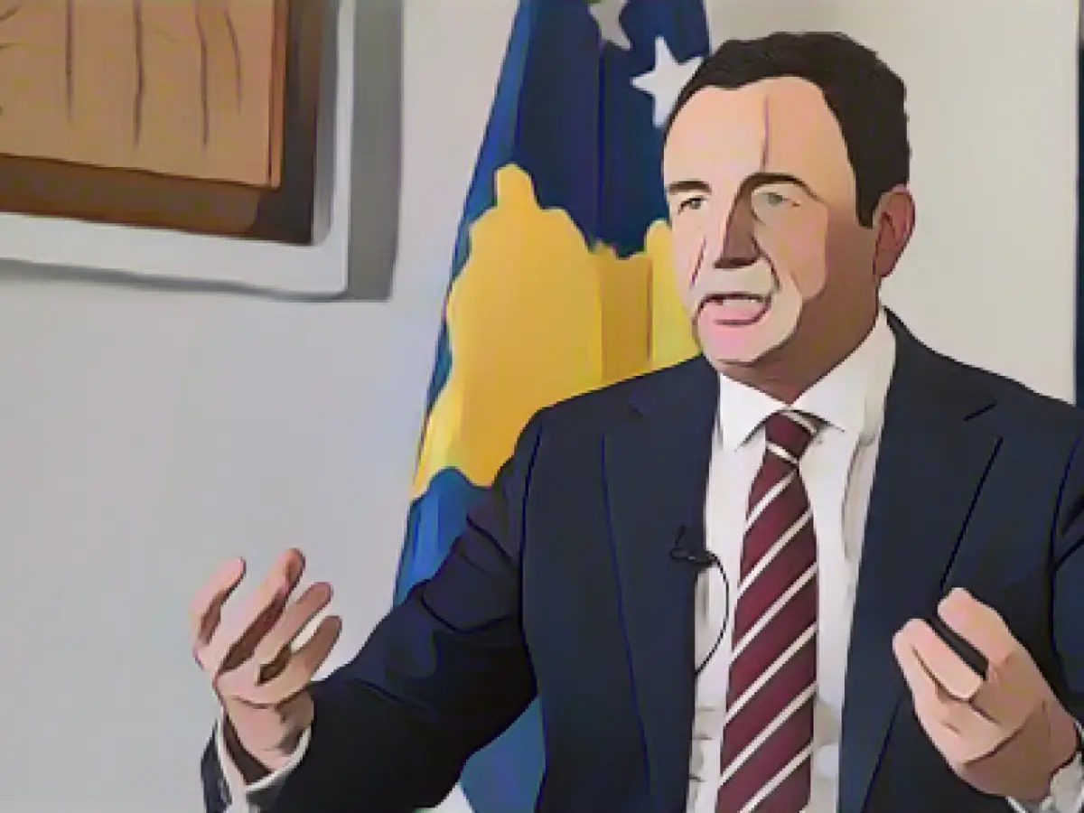 Kosovo's Prime Minister Albin Kurti: "We can feel Serbia's aggression all the time"