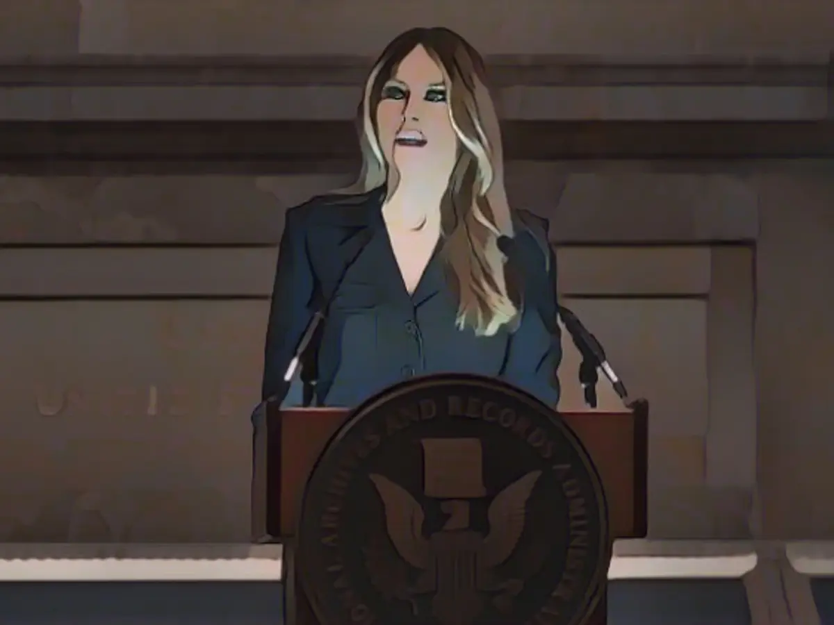 Melania Trump surprises with rare appearance