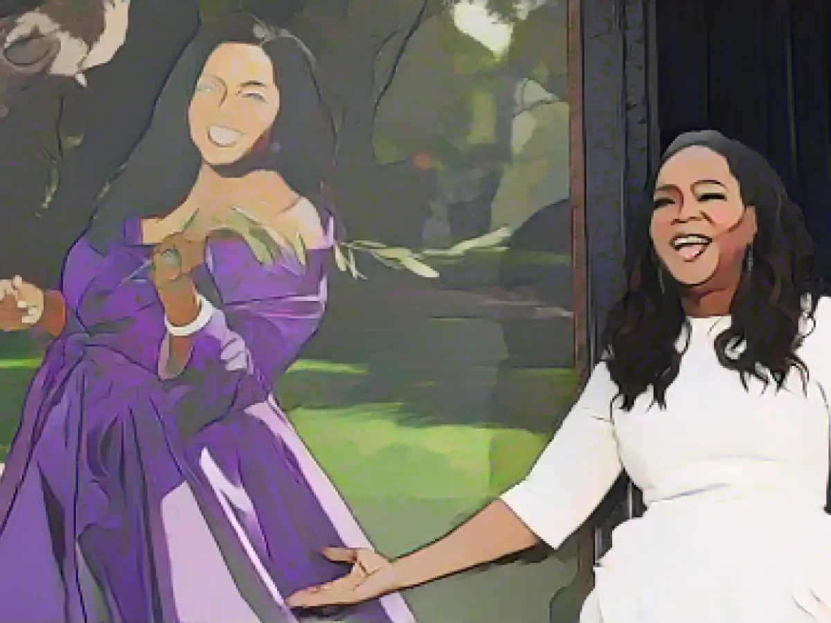 The unveiling of the Oprah Winfrey portrait was very personal to me. that's why