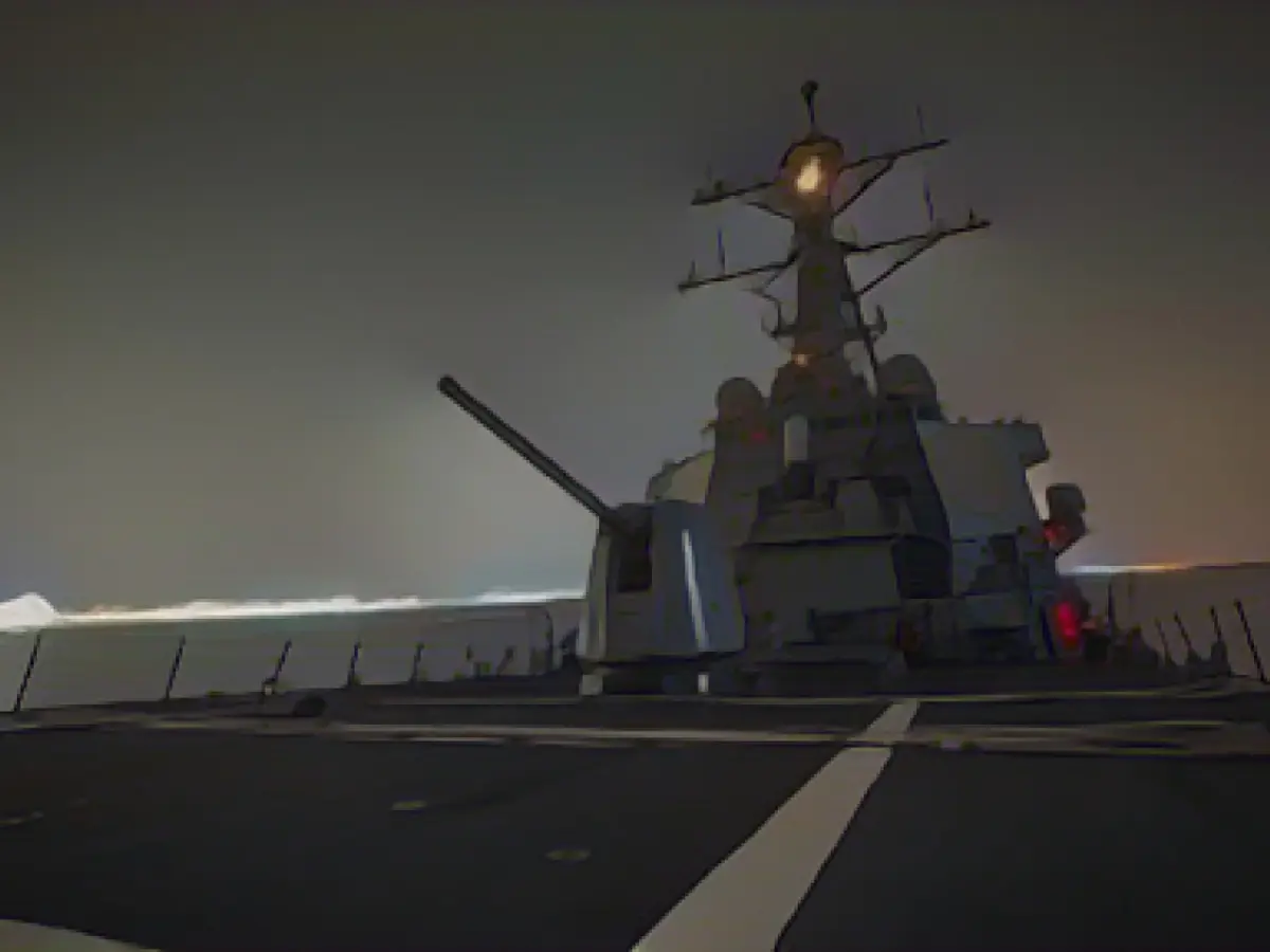 US destroyer in the Red Sea shoots down 14 drones fired from Yemen