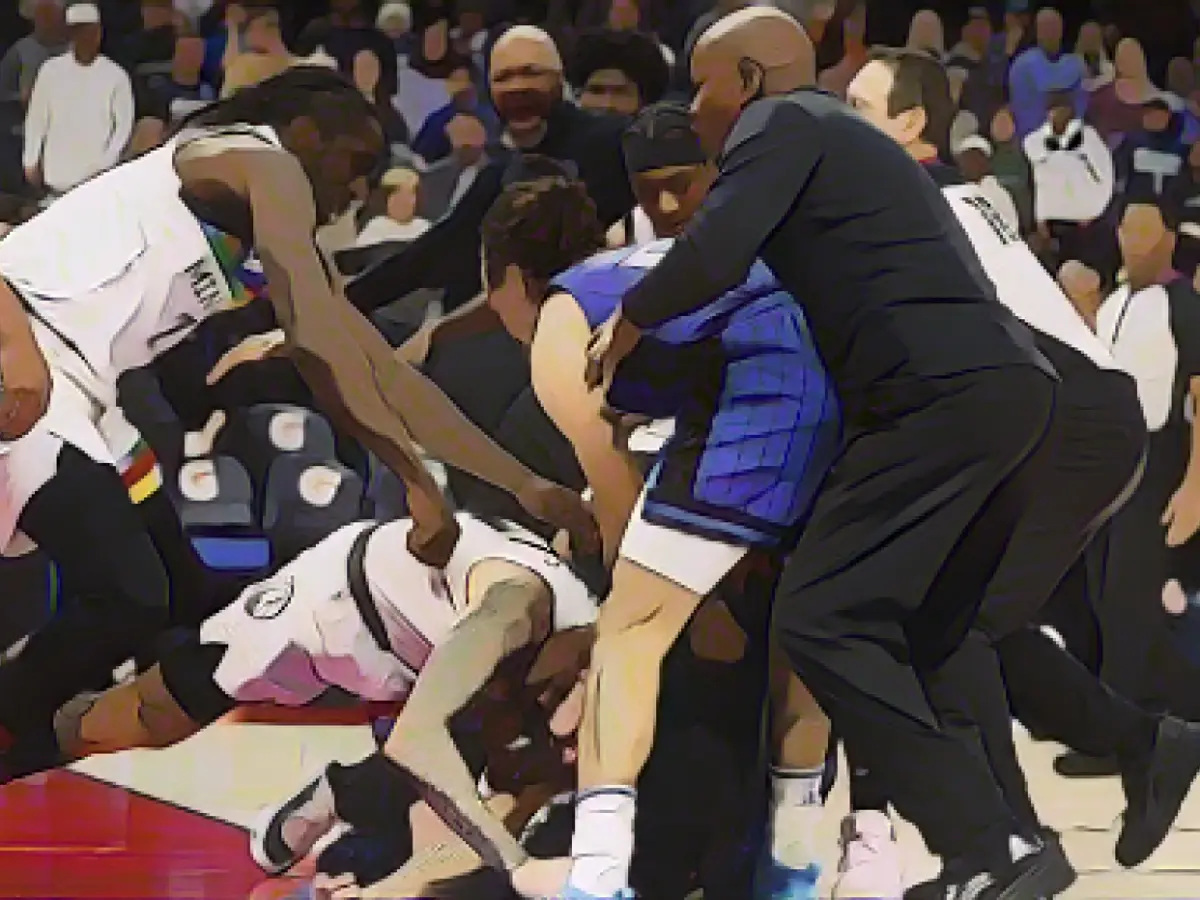 A massive brawl between the Orlando Magic and the Minnesota Timberwolves resulted in five players being ejected