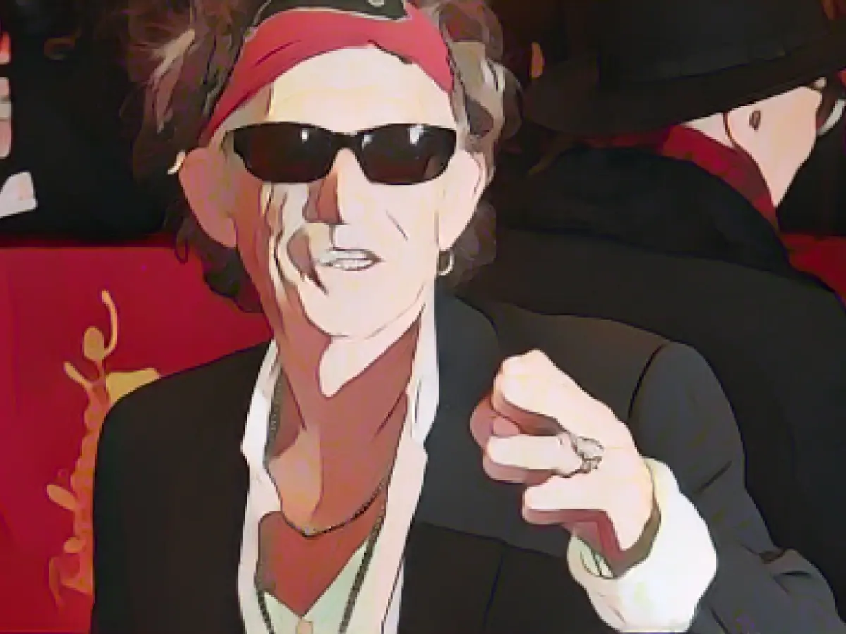 Congratulations from his Stones colleagues