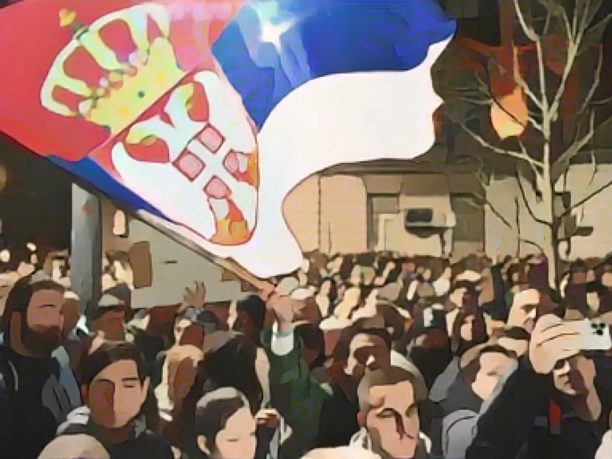 Thousands demonstrate after irregularities in parliamentary elections in Serbia