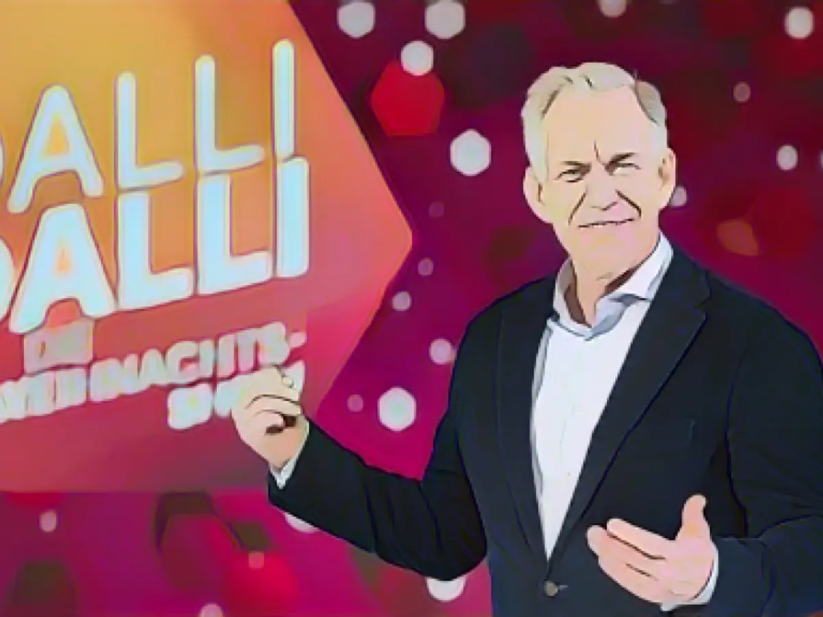 With lots of celebrities "Dalli Dalli - "The Christmas Show"