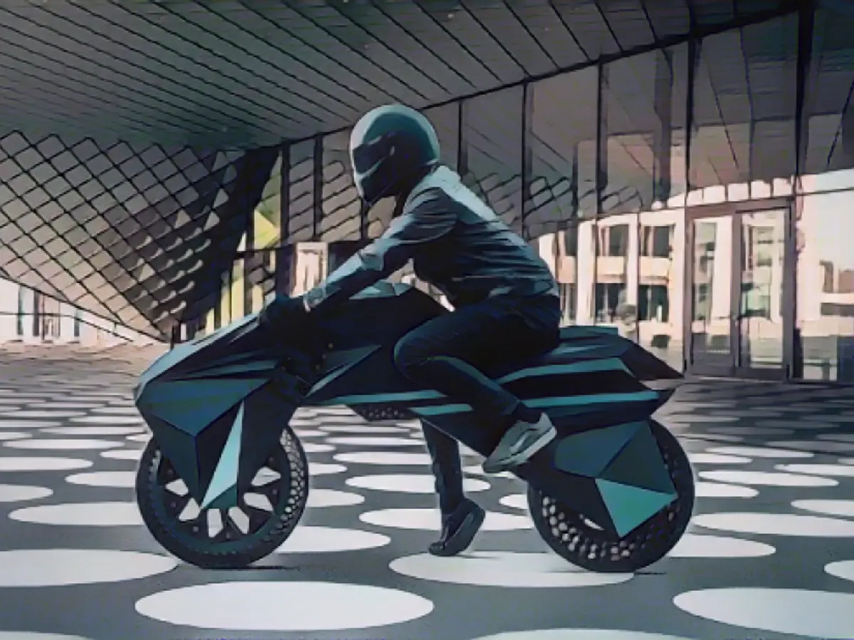 Electric 3D printed motorcycle gives us a glimpse into the future of eco-friendly travel