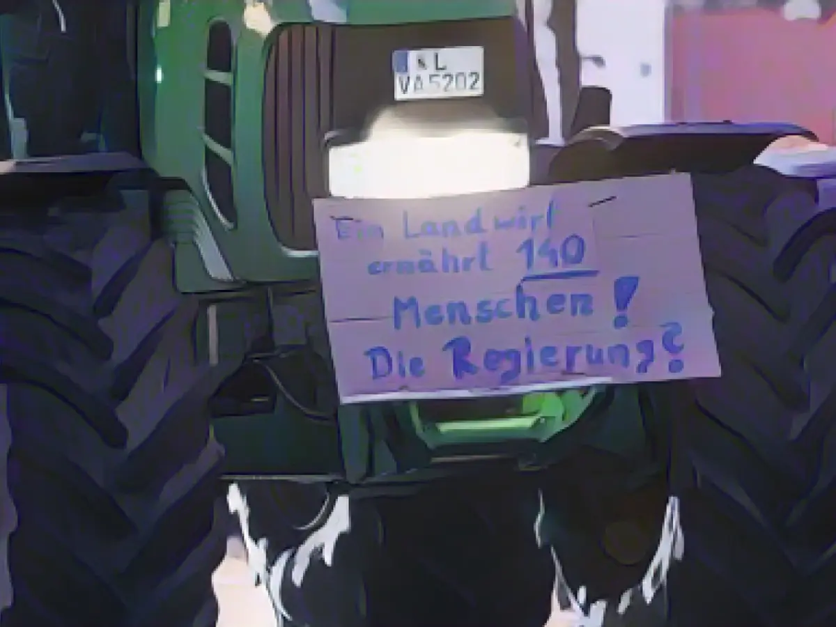 800 farmers protest against austerity plans at tractor demonstrations