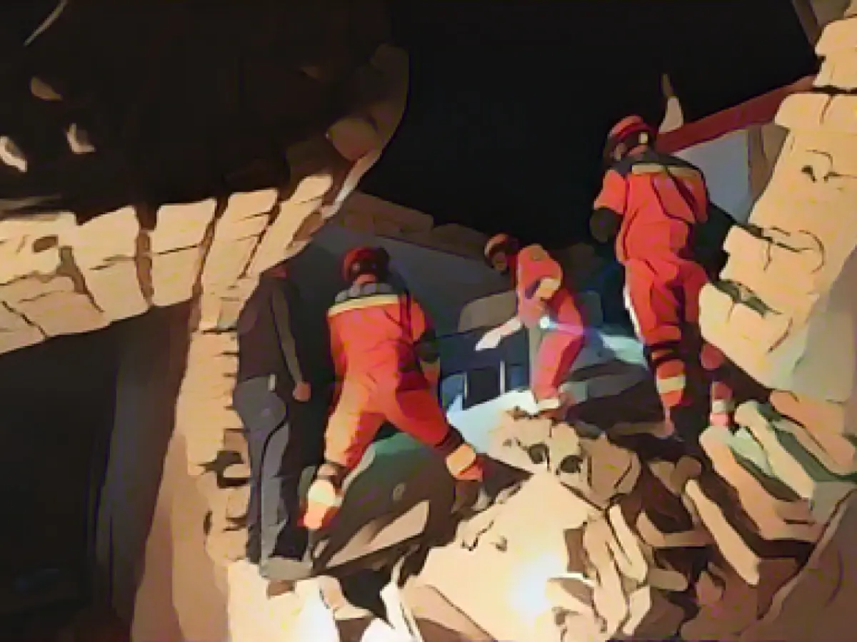 More than 115 dead in earthquake in northwest China