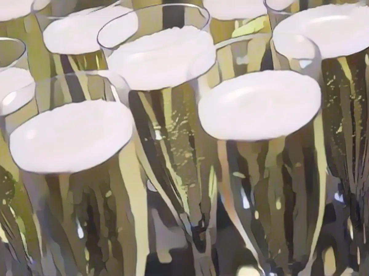 Sparkling wine consumption has fallen sharply since 2012