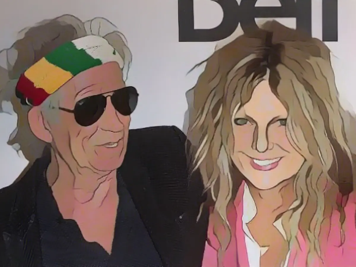 Keith Richards celebrates 40th wedding anniversary