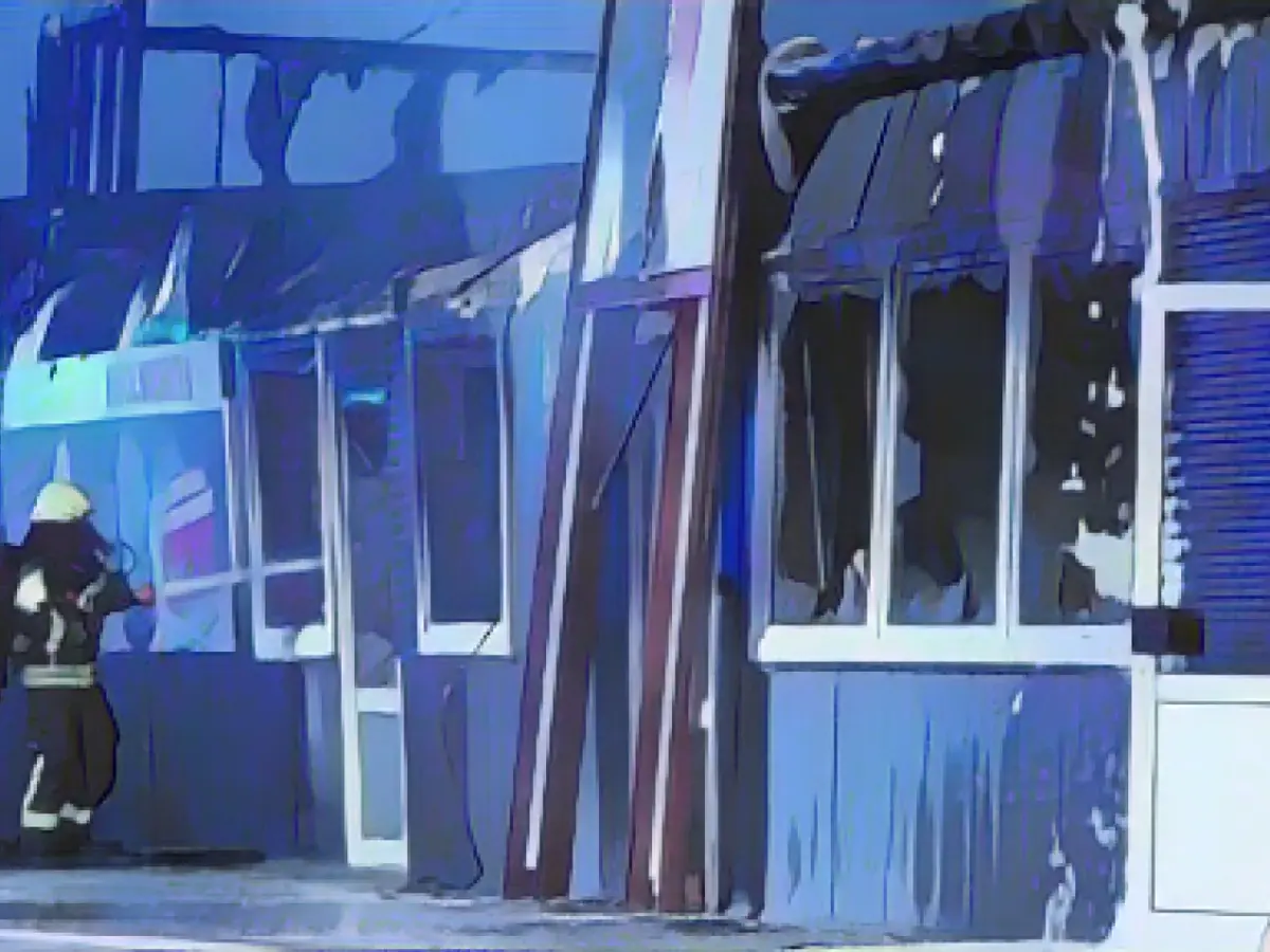 No information yet on the cause of the department store fire