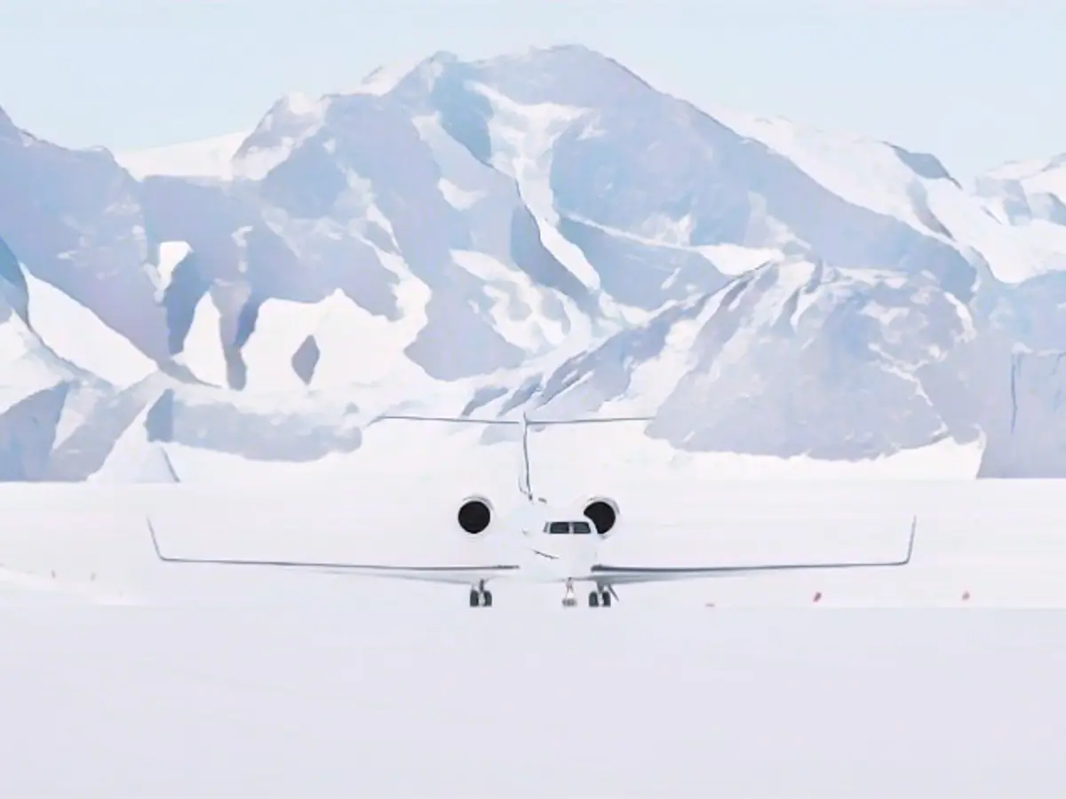 How to build a runway from solid ice