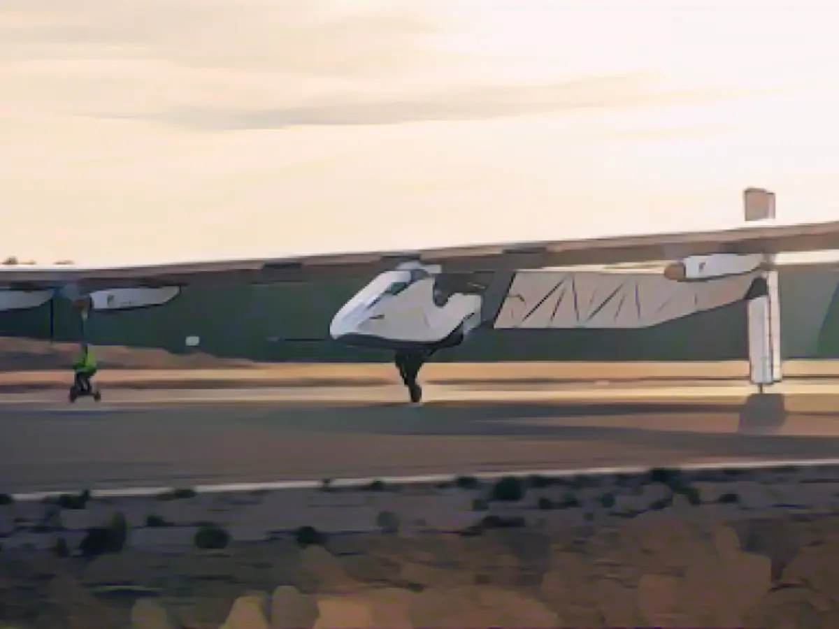 This solar-powered plane can stay in the air for months
