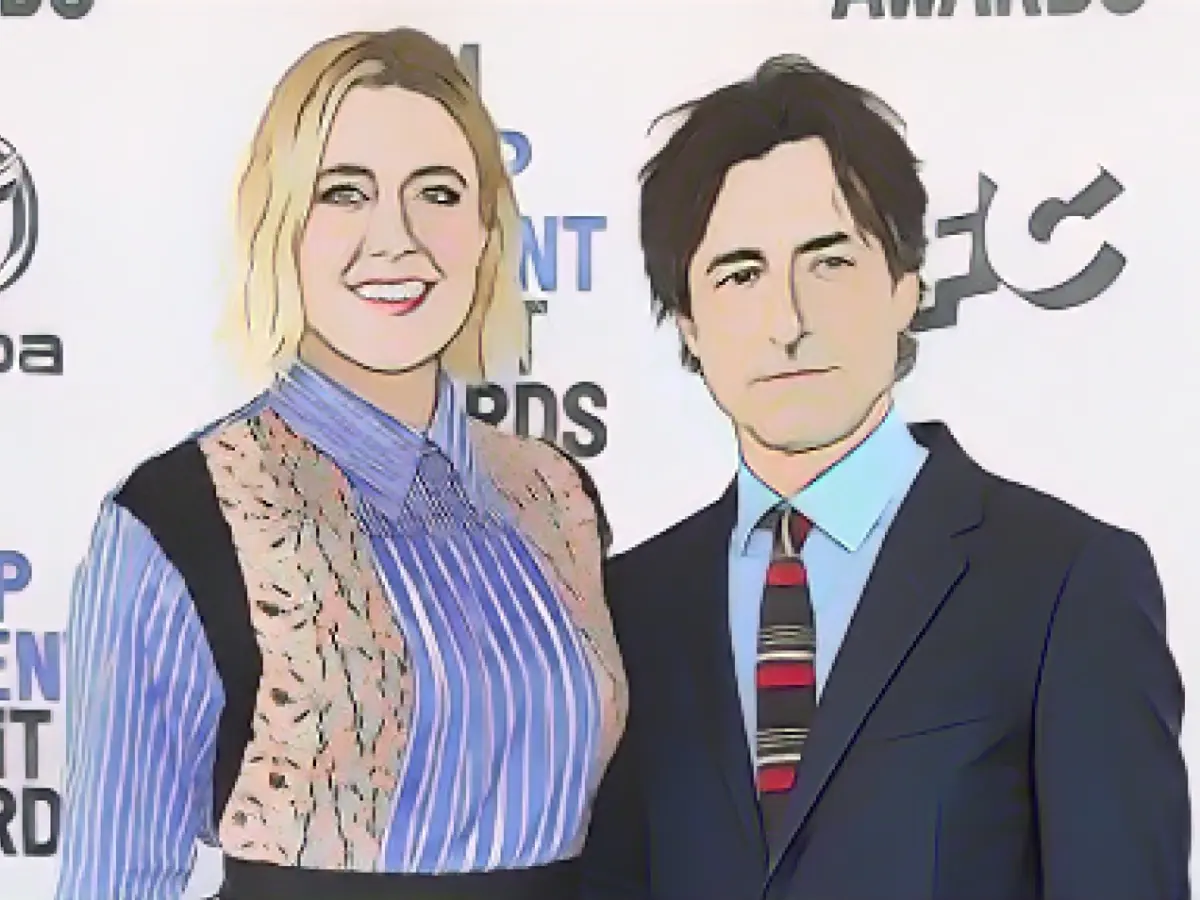 Wedding with her Noah Baumbach