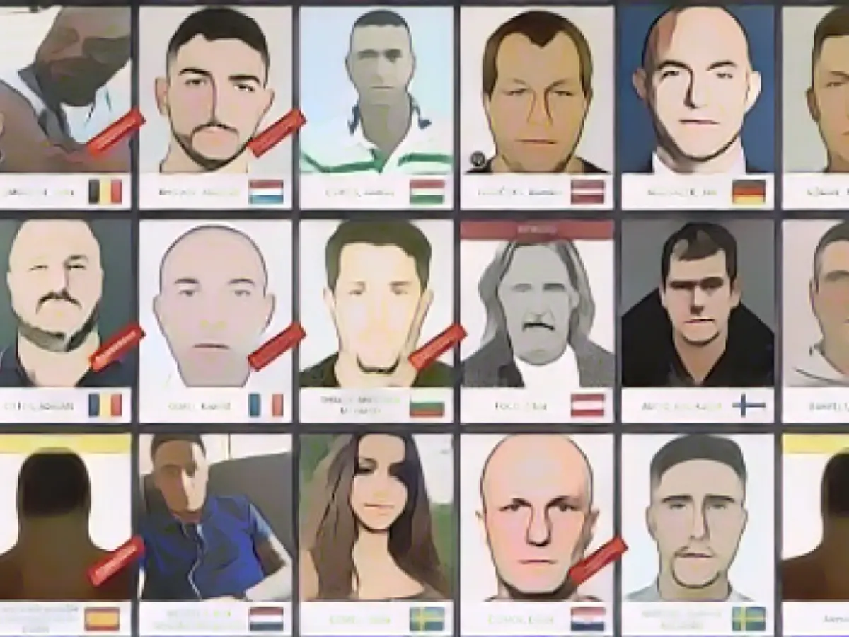 These are Europe's most wanted felons