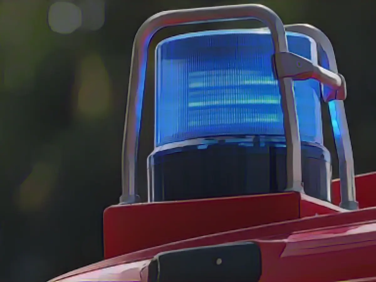 Fire in a caravan and boat on Usedom