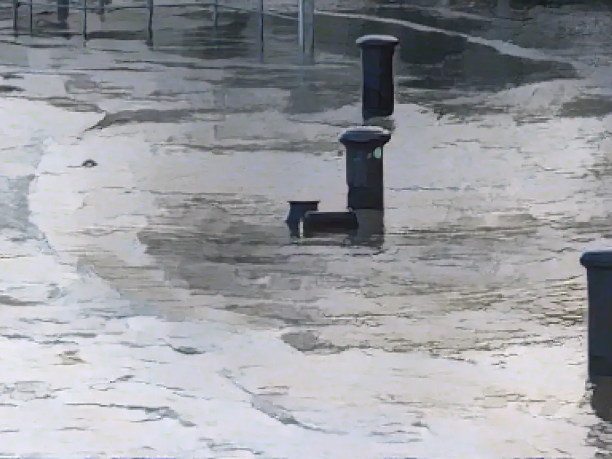 Wet Christmas - flooding expected in Bavaria