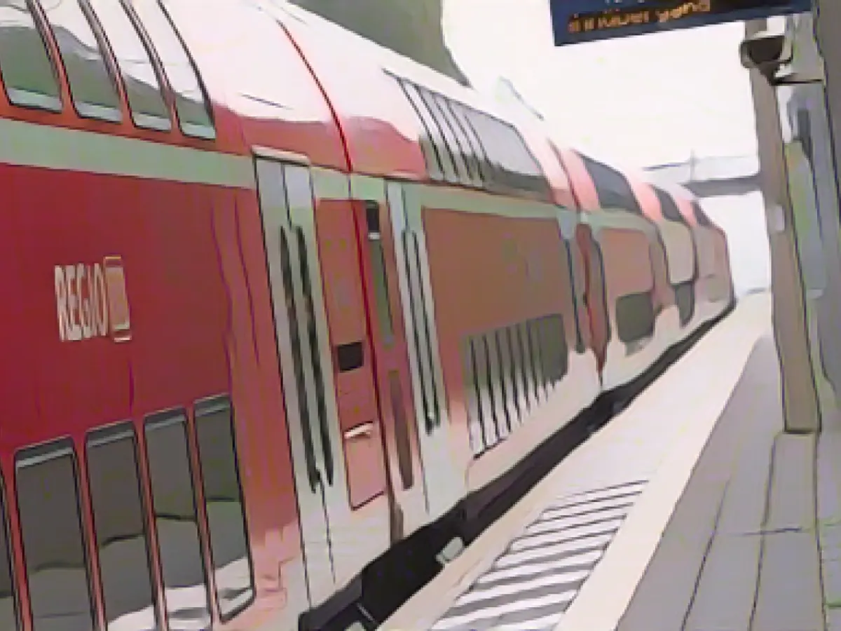 Part of the train comes loose: forgotten with passengers at the station