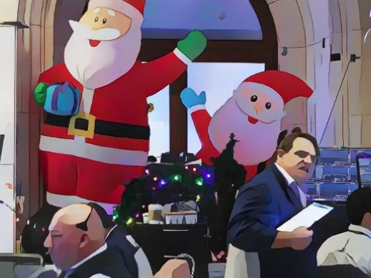 Wall Street takes it easy before Christmas