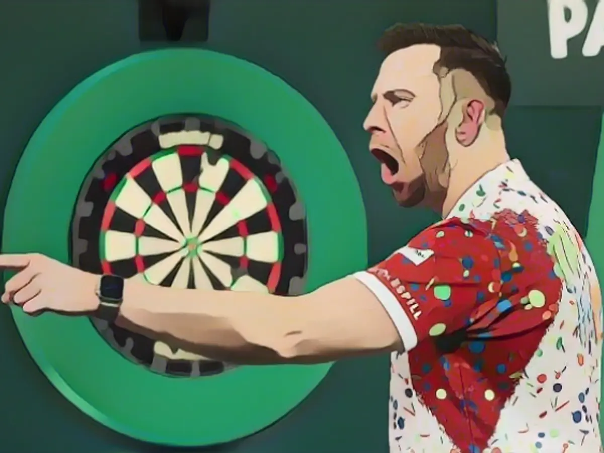 Crazy evening already makes the World Darts Championship historic