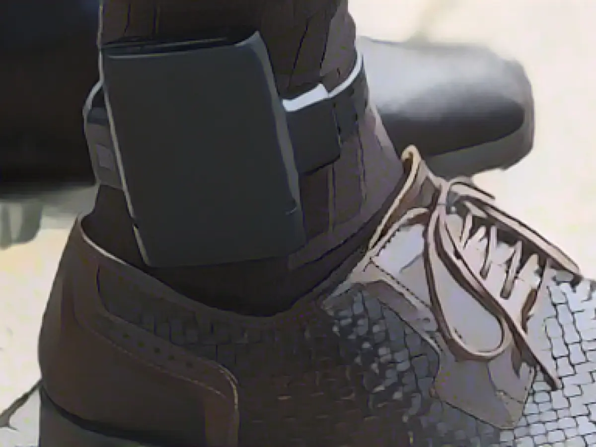 Ankle bracelet used almost 1270 times so far