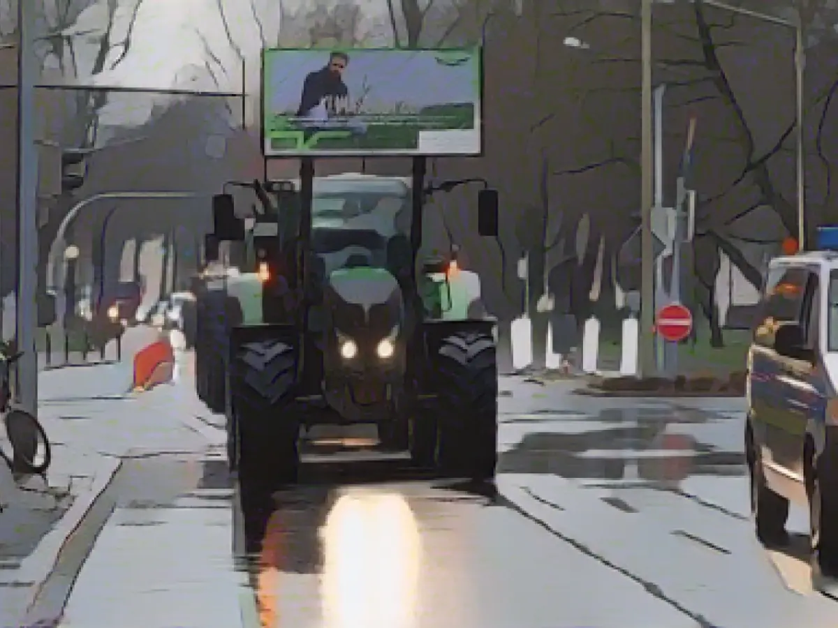 750 trucks and other vehicles at demonstration in Osnabrück