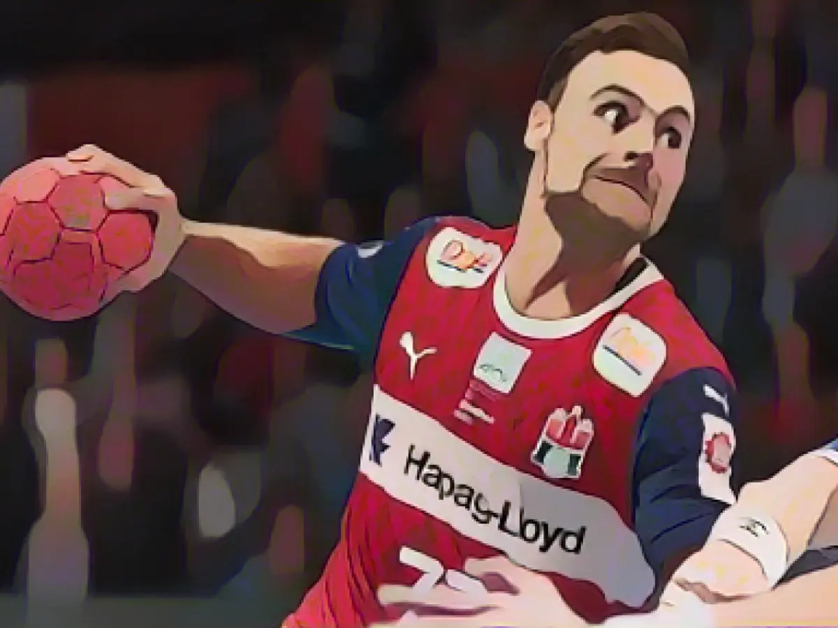 Hamburg's handball players play to a draw in Lemgo