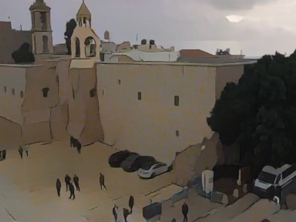 Silent Christmas in Bethlehem