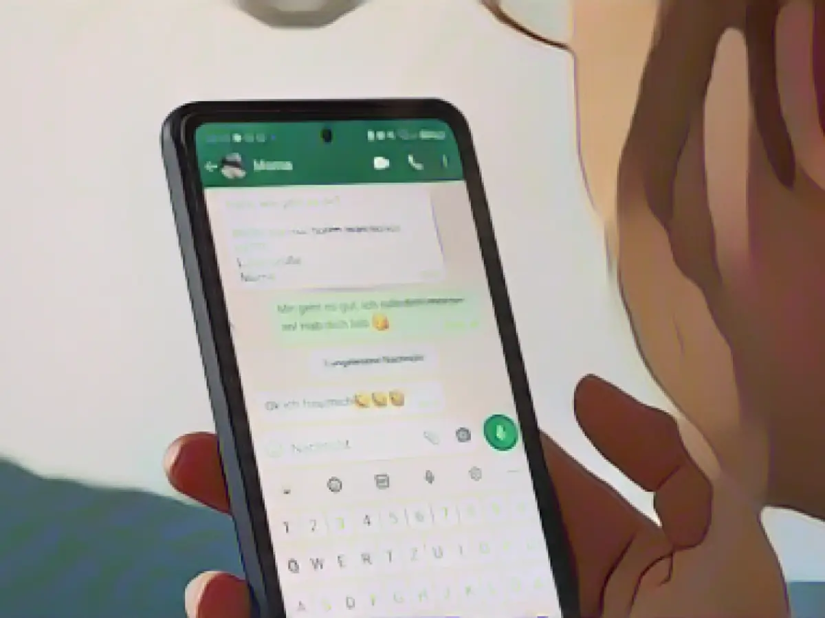 Half say hello and goodbye while chatting