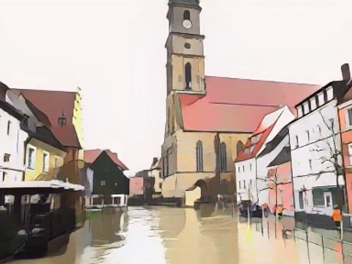 Flood situation in Bavaria eases somewhat