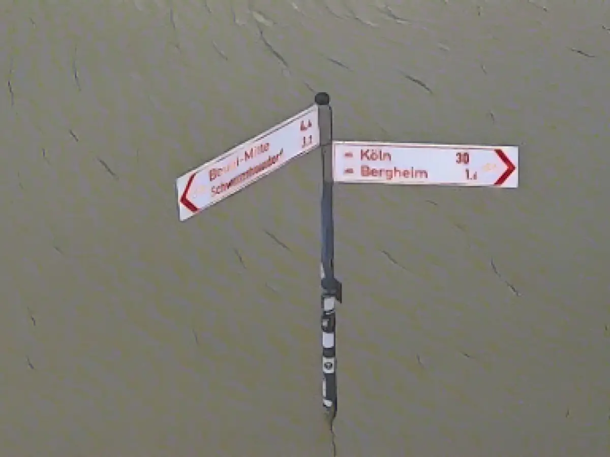 Continuous rain subsides temporarily on Tuesday