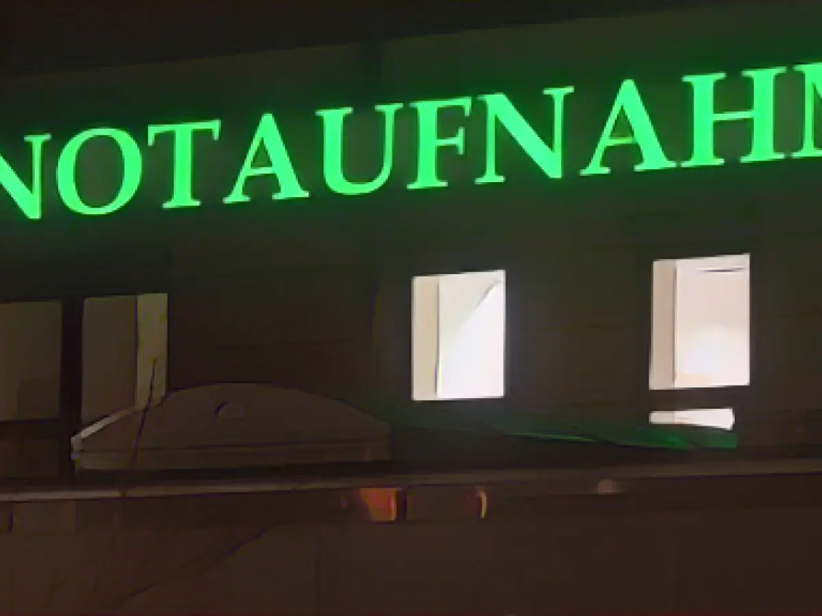 Collision at an intersection: several people injured