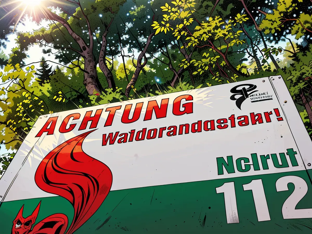 Persisting Increase in Forest Fire Threatening Situation - Easing from Friday