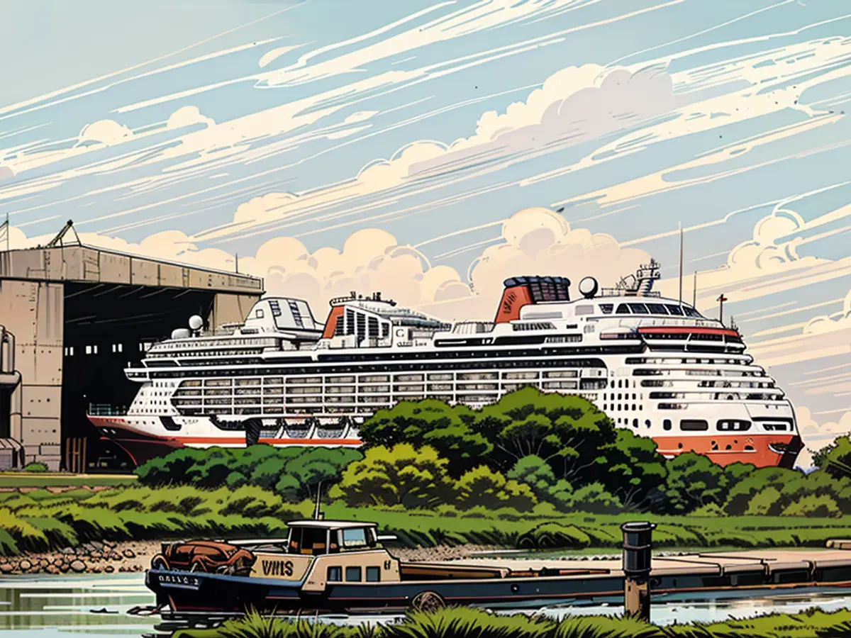 The authorities are planning to seize control of approximately 80% of Meyer Werft.