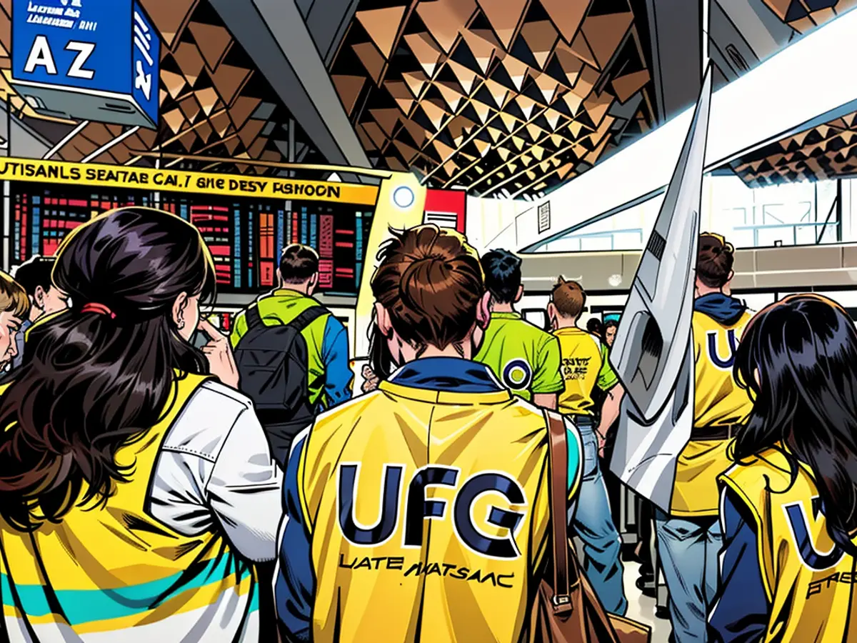 Flight cancellations due to strikes at Discover Airways