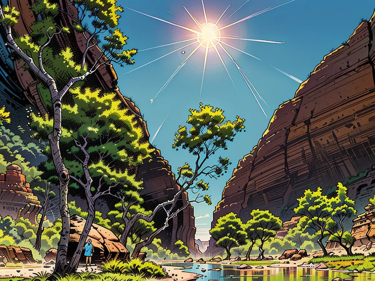 Australia endures the harsh chill of its winter season.