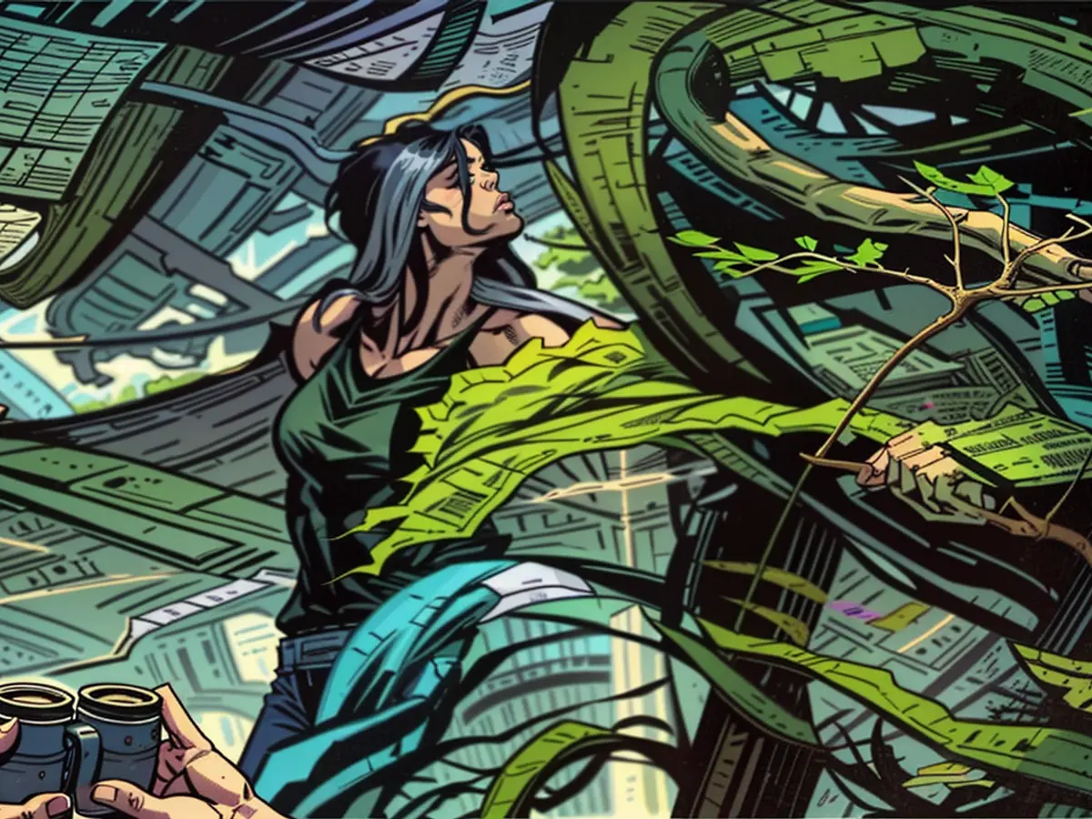 Illustration displaying locations for immersive nature encounters and ecological learning opportunities.