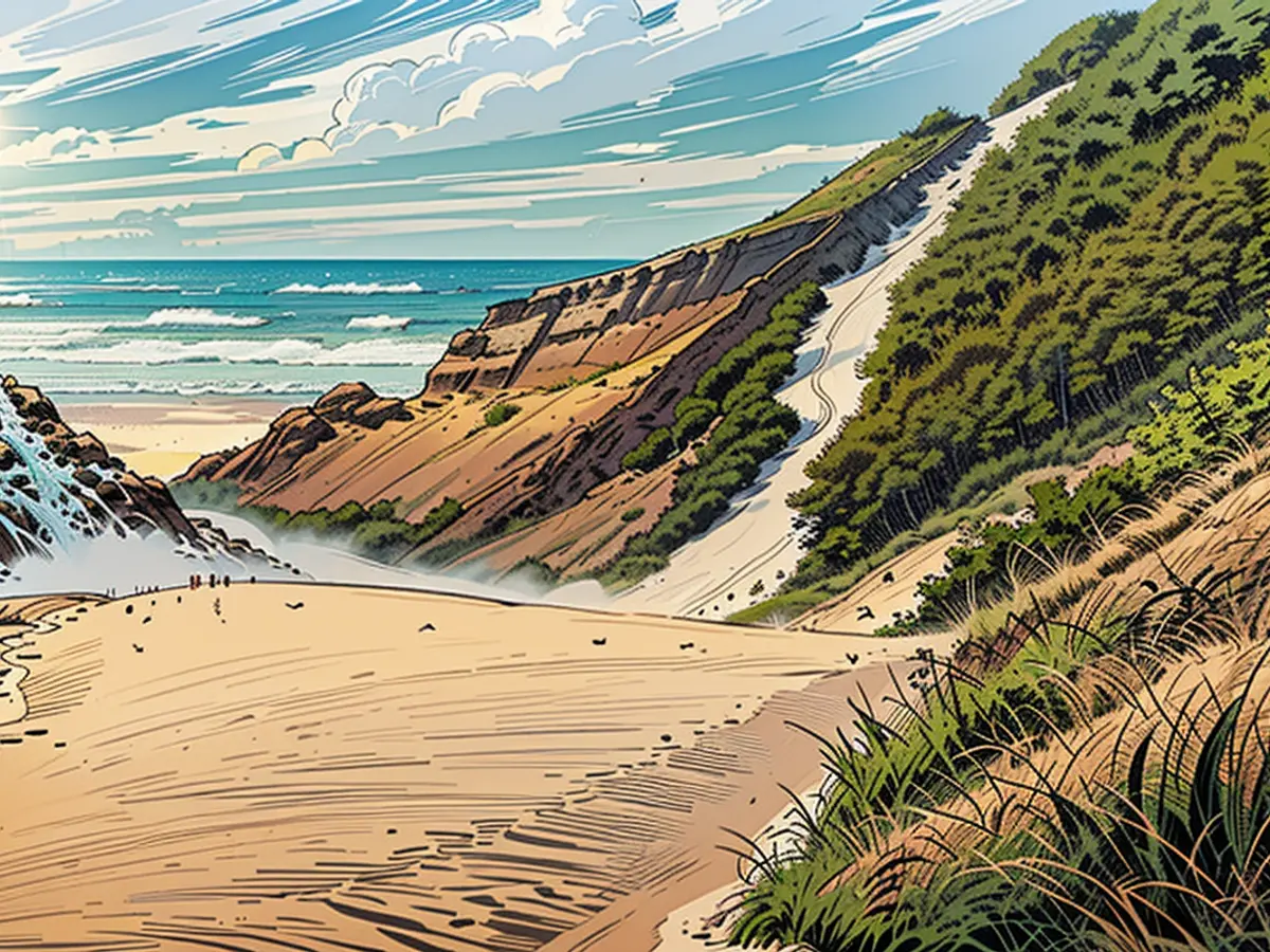 Children from Germany met with tragic outcomes following a dune incident.