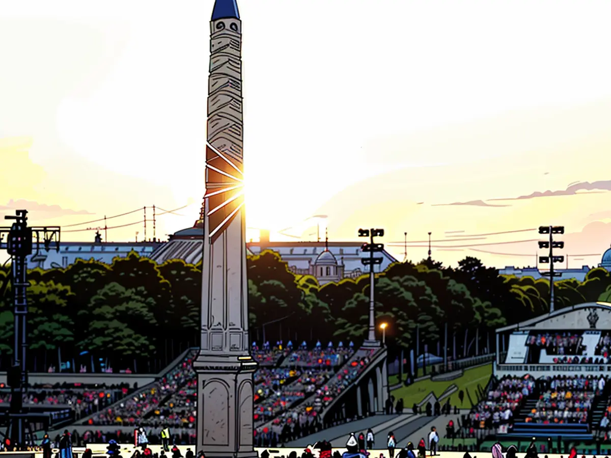 The initiation of the Paralympic Games' festivities in France has commenced.
