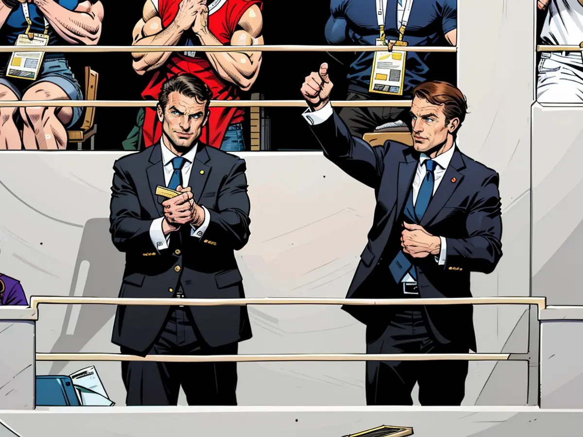 In a declarative statement, President Macron officially commences the Paralympics.