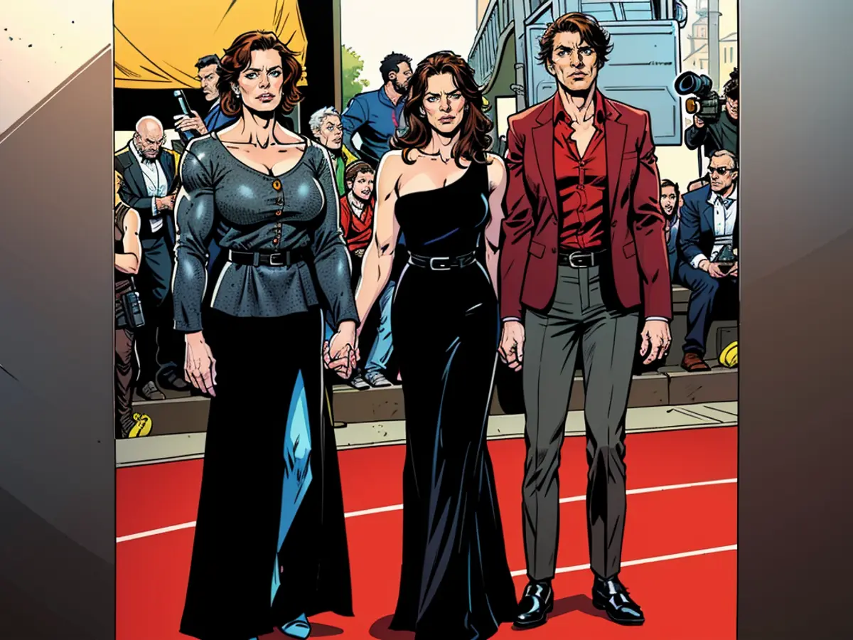 Strolling Hand-in-Hand on the Crimson Carpet