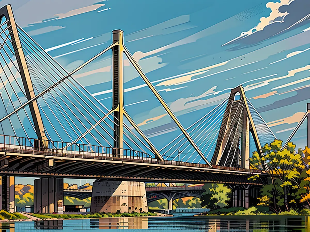 Unfortunate casualties and injuries reported following an accident on Leverkusen's A1 bridge.