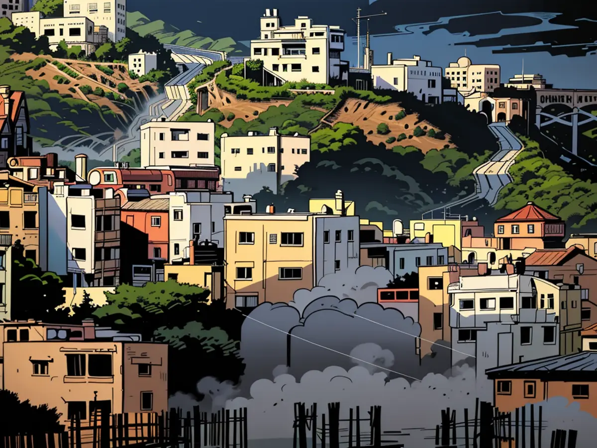 Israel announces the demise of three Hamas affiliates in an aerial assault in the Western territory.