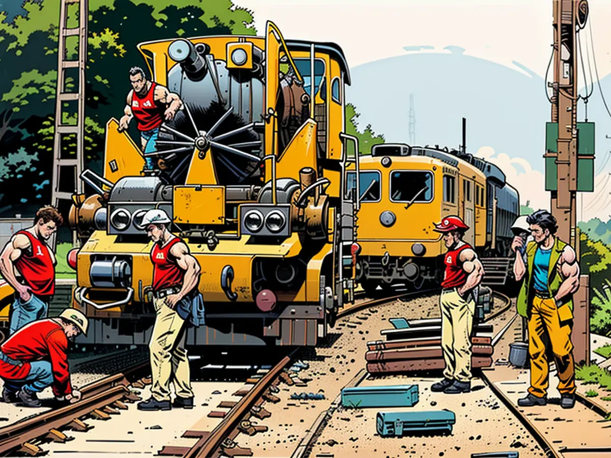 After undergoing renovations, the train service is experiencing a decrease in speed.